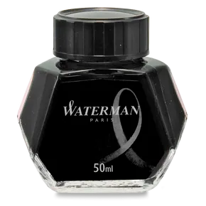Fľaštičkový atrament Waterman čierny